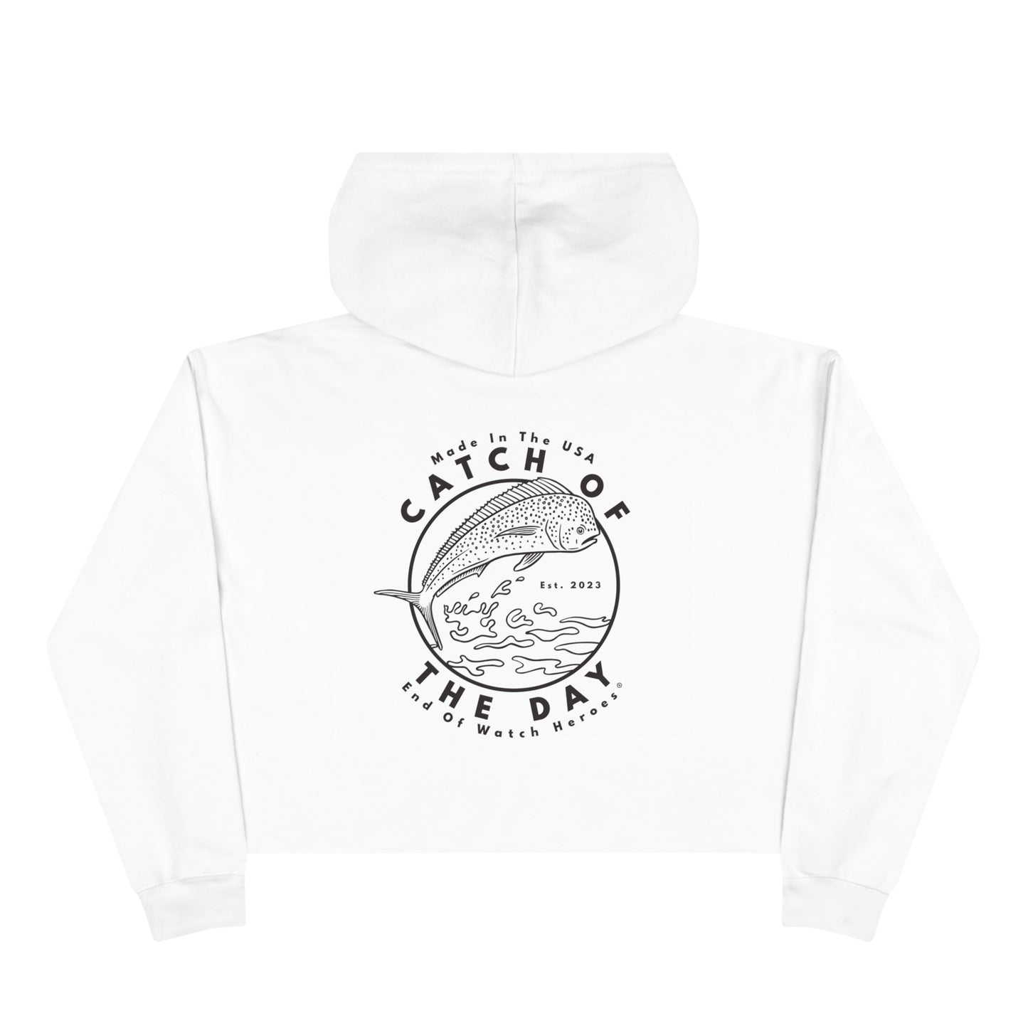 Catch of the Day - Crop Hoodie