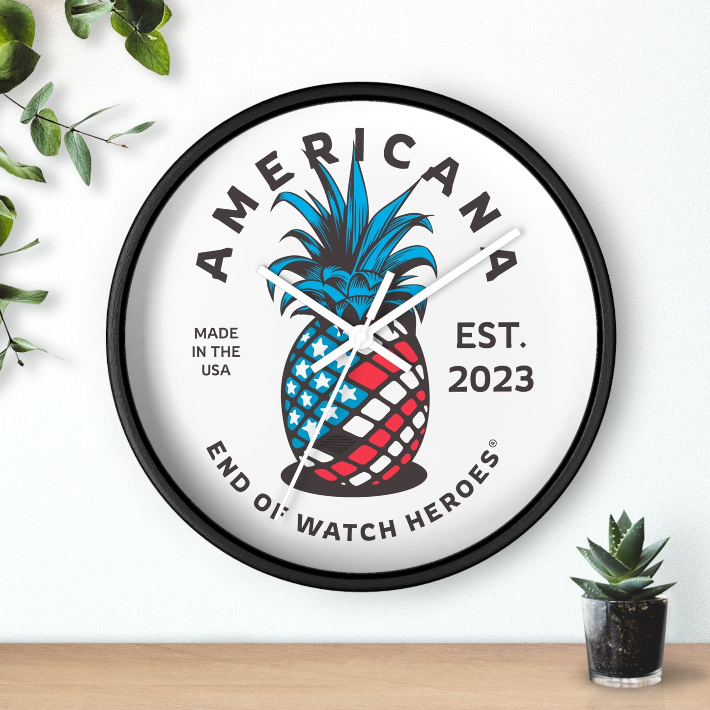 Americana - Wall Clock