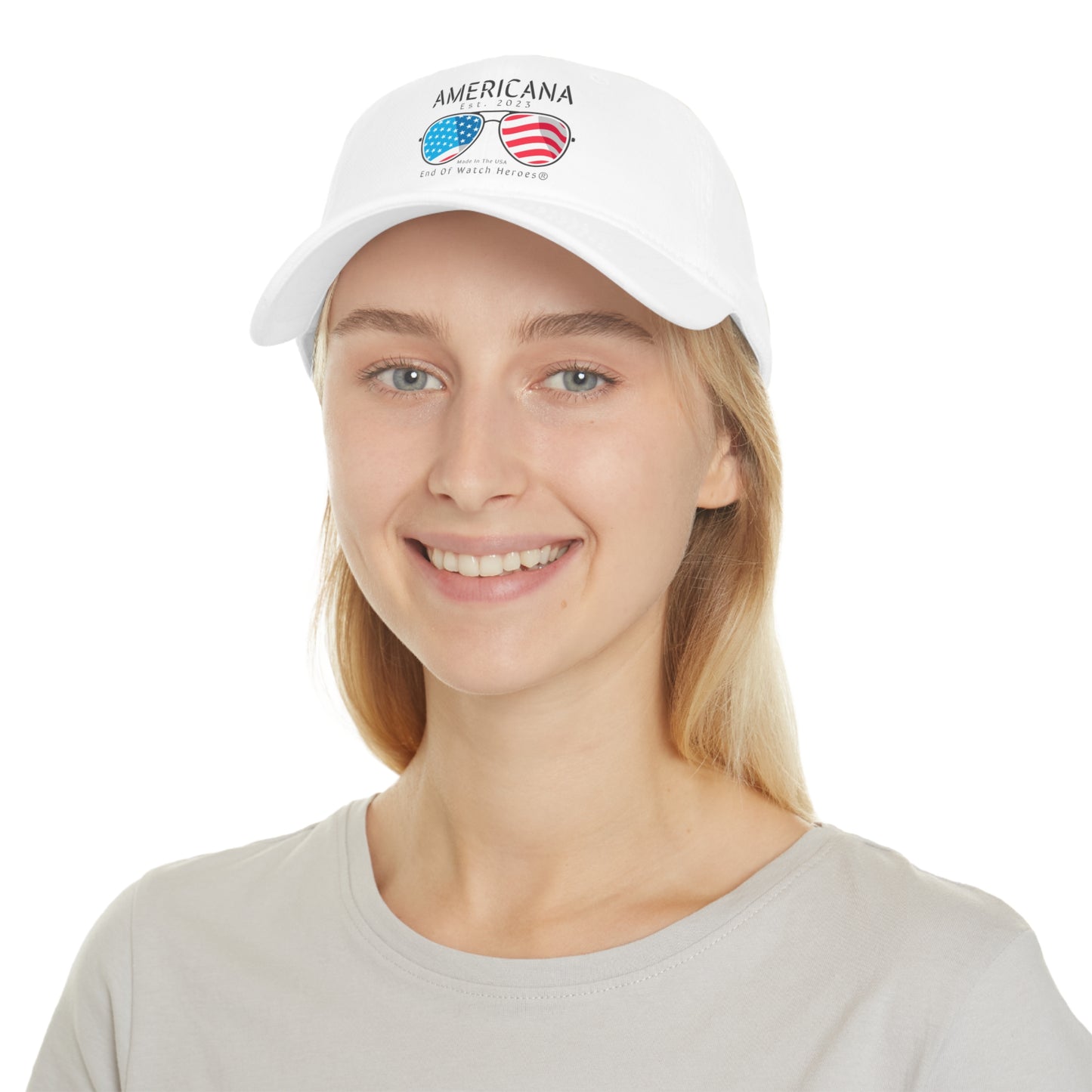 AMERICANA Low Profile Baseball Cap