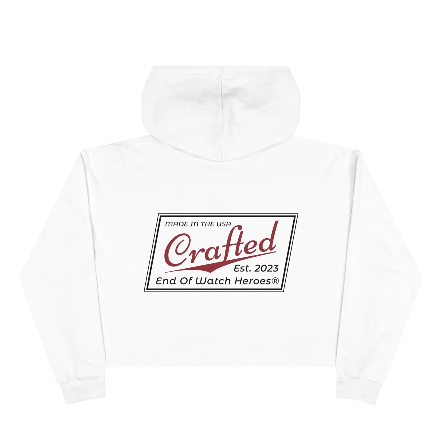 Crafted - Crop Hoodie