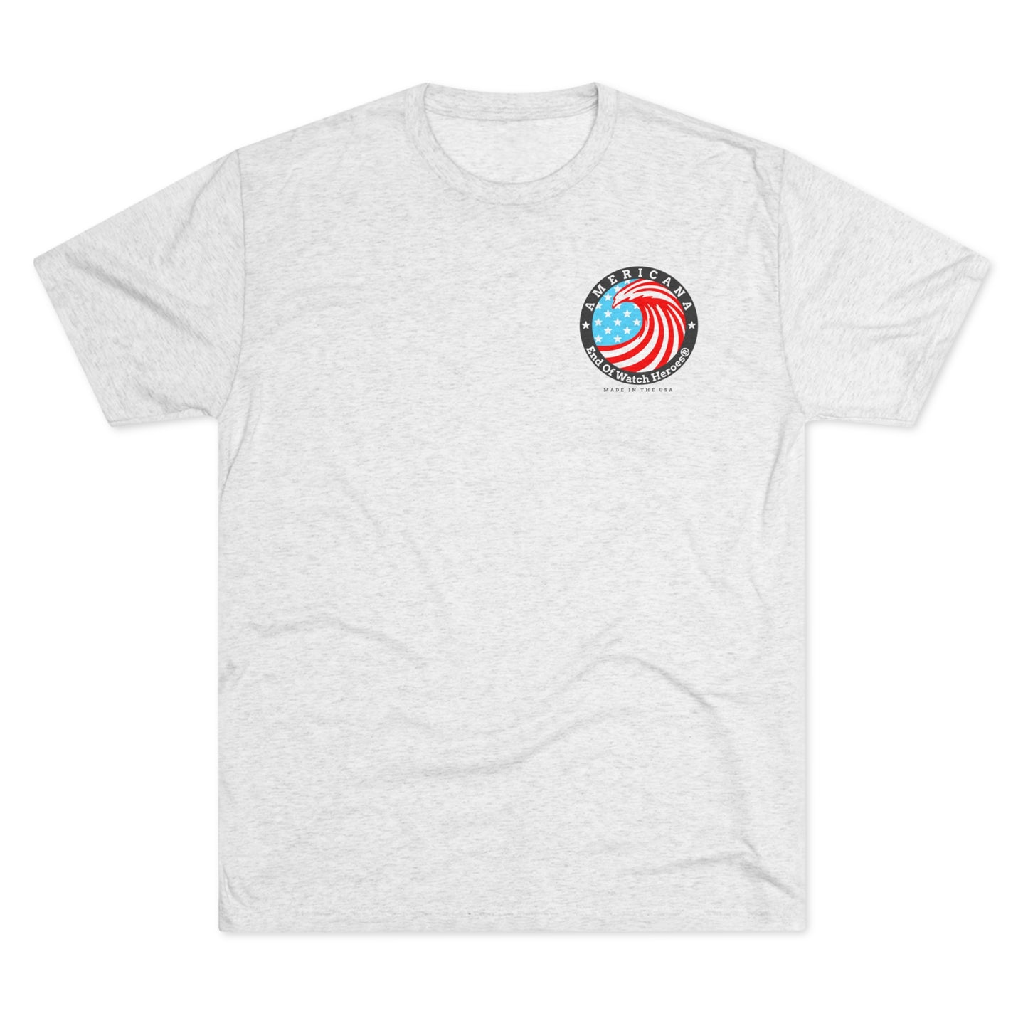 AMERICANA Unisex Tri-Blend Crew Tee