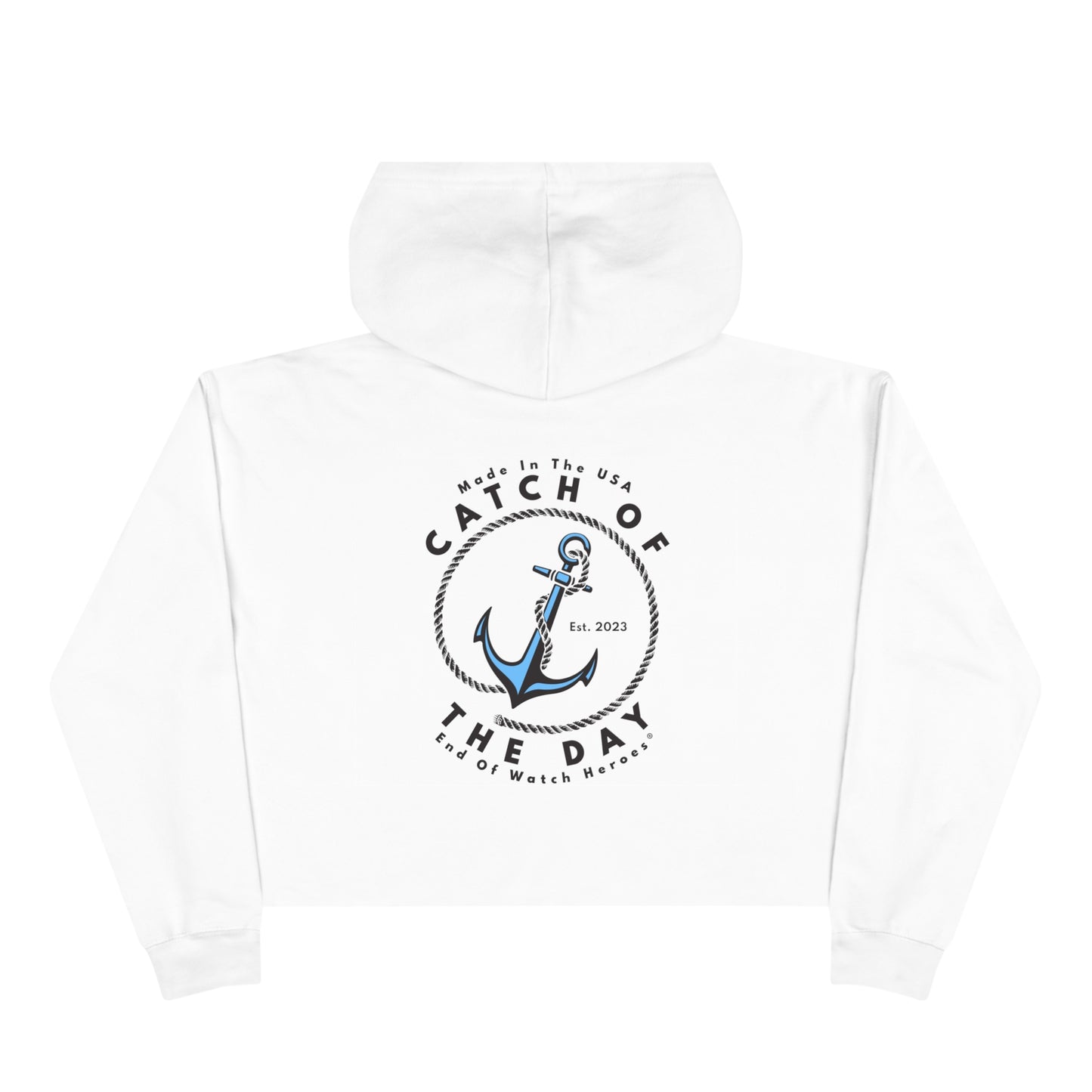 Catch of the Day - Crop Hoodie