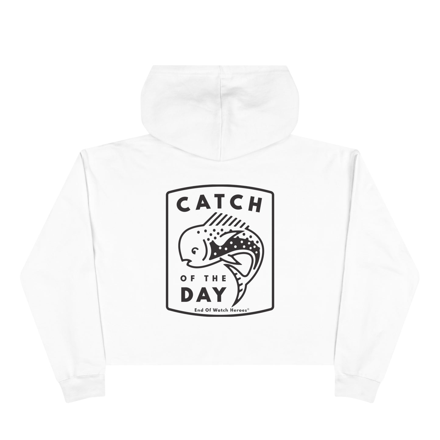 Catch of the Day - Crop Hoodie