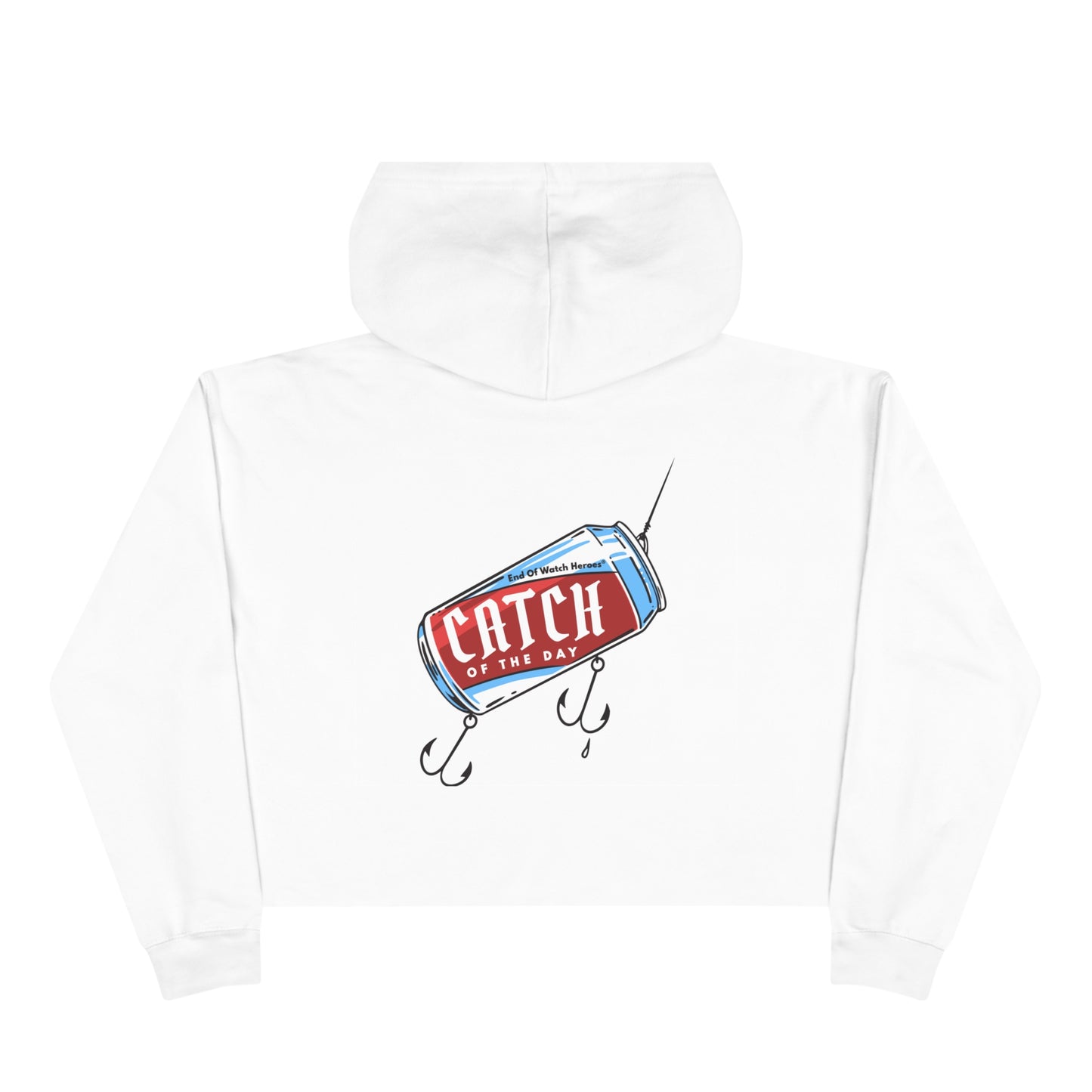 Catch of the Day - Crop Hoodie