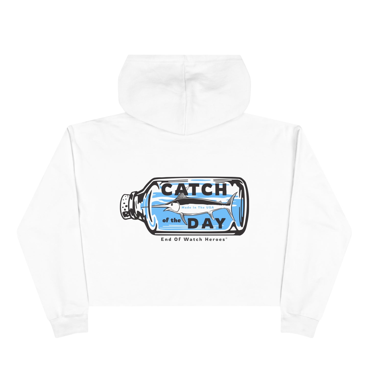 Catch of the Day - Crop Hoodie