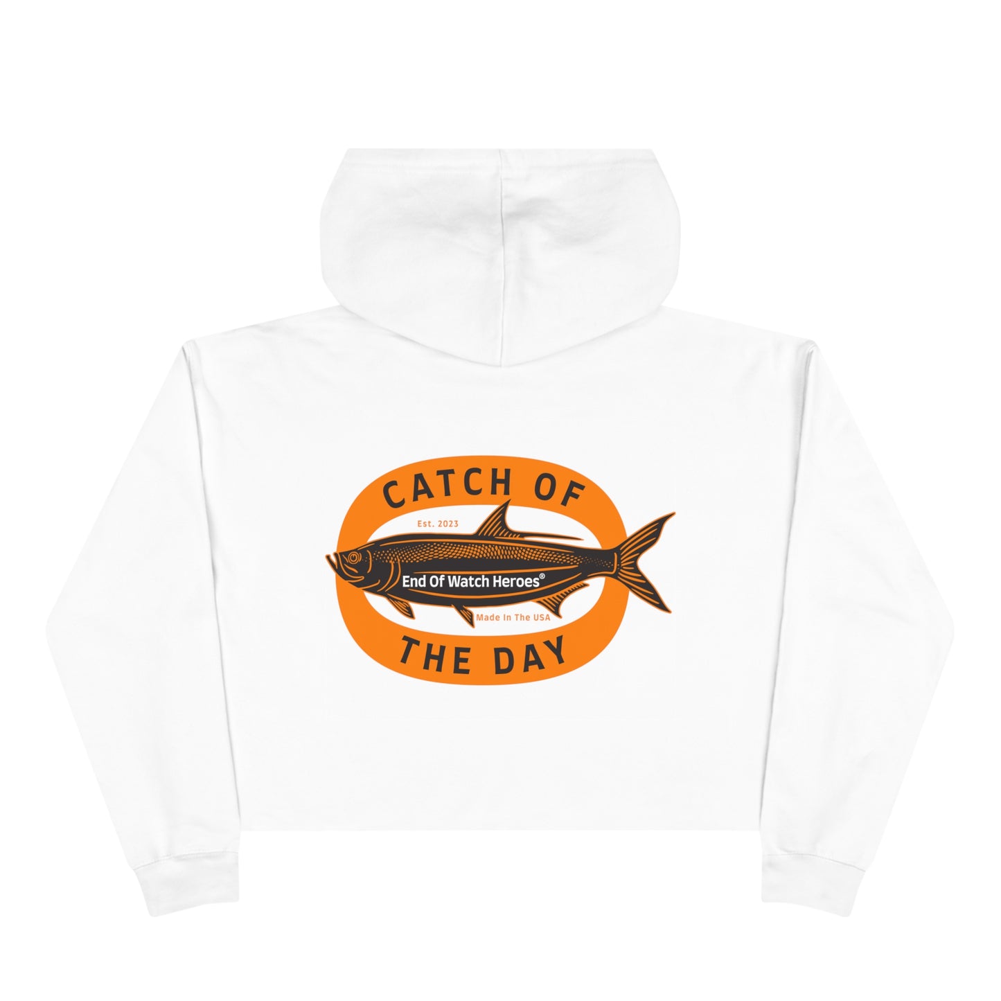 Catch of the Day - Crop Hoodie