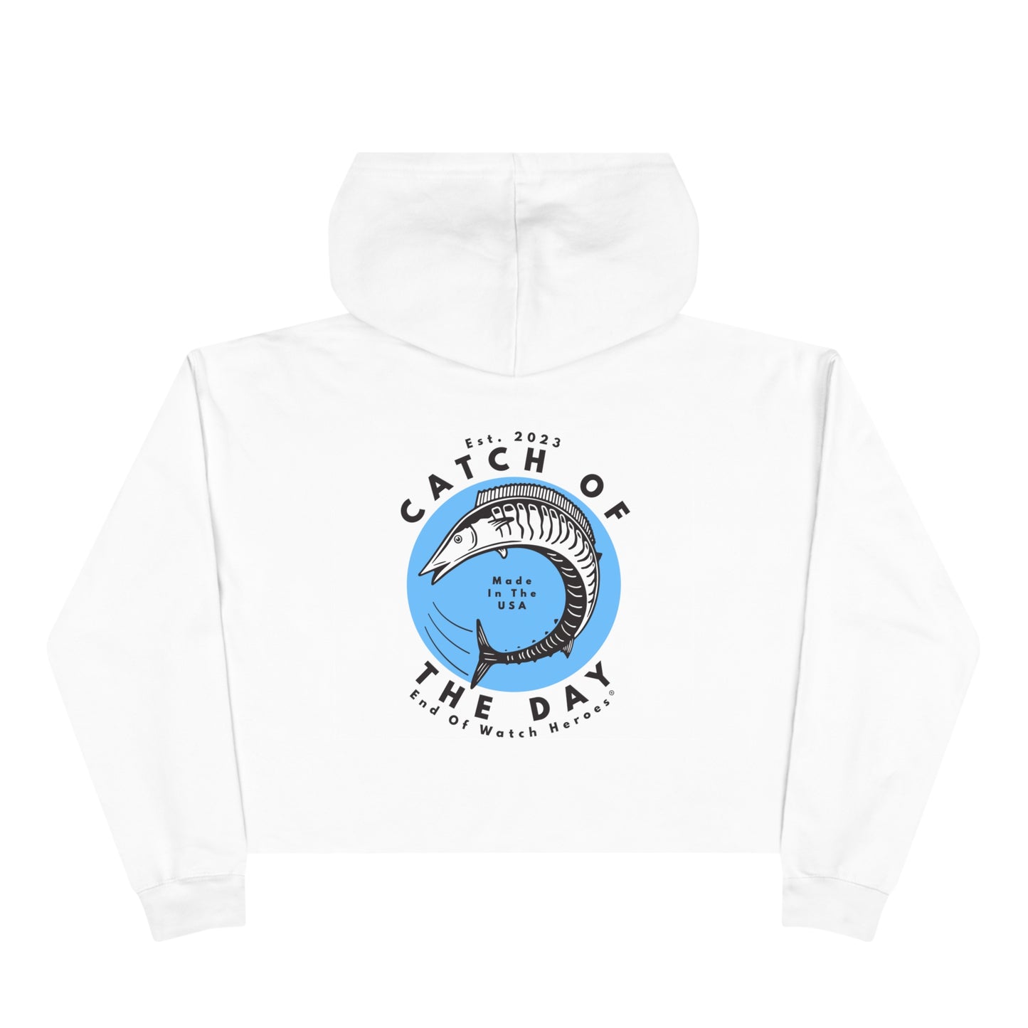 Catch of the Day - Crop Hoodie
