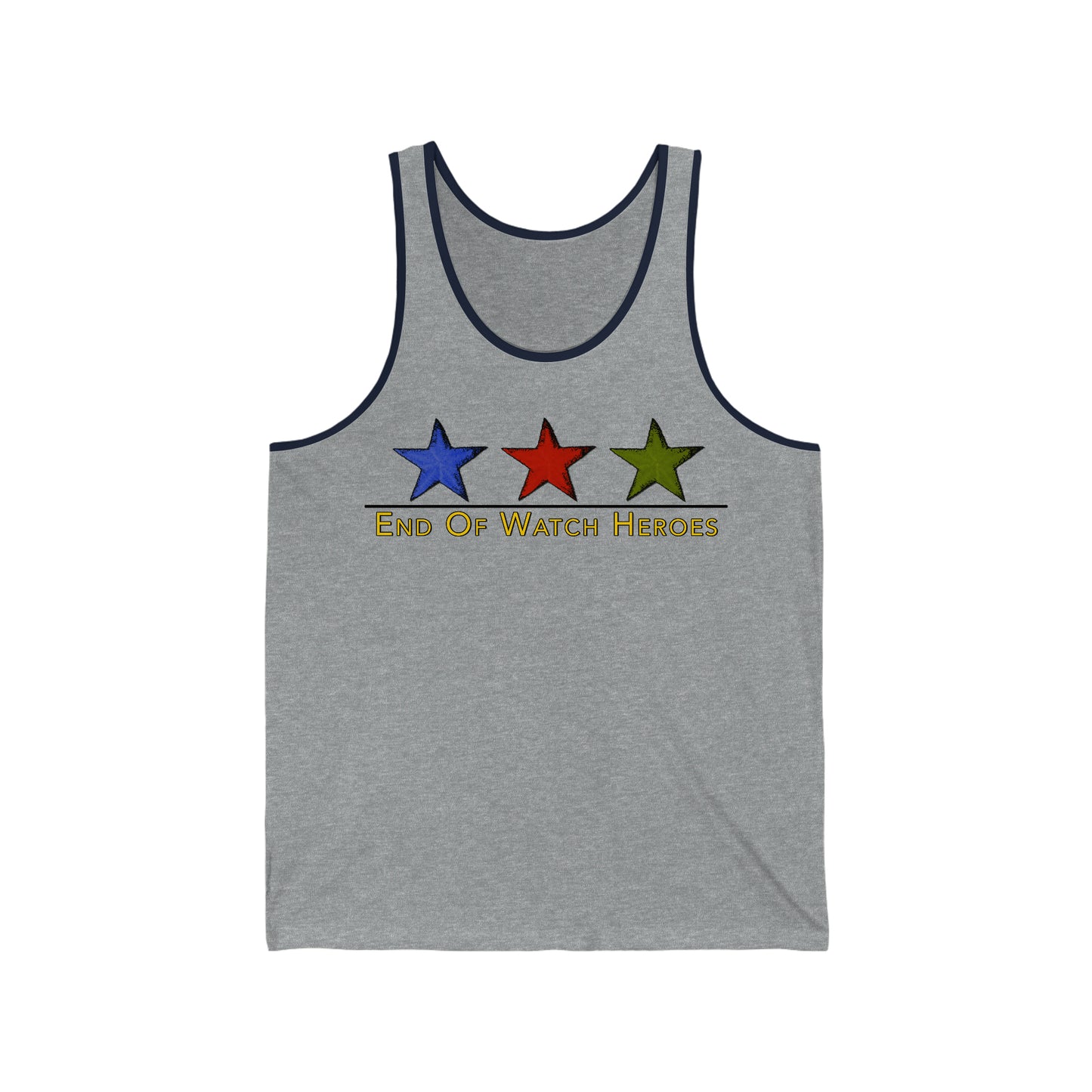 End Of Watch Heroes Original Unisex Jersey Tank