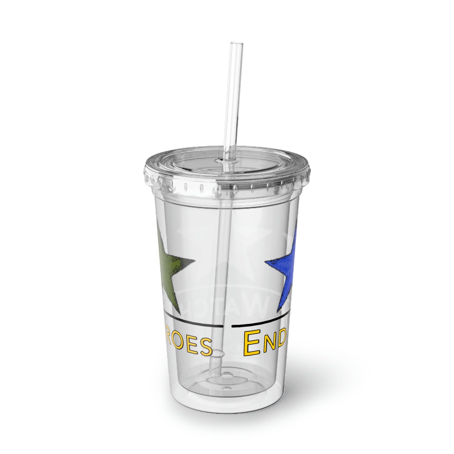 End of Watch Heroes Original Acrylic 16oz Cup