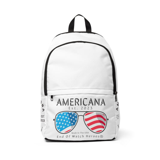 Americana  -  Unisex Fabric Backpack