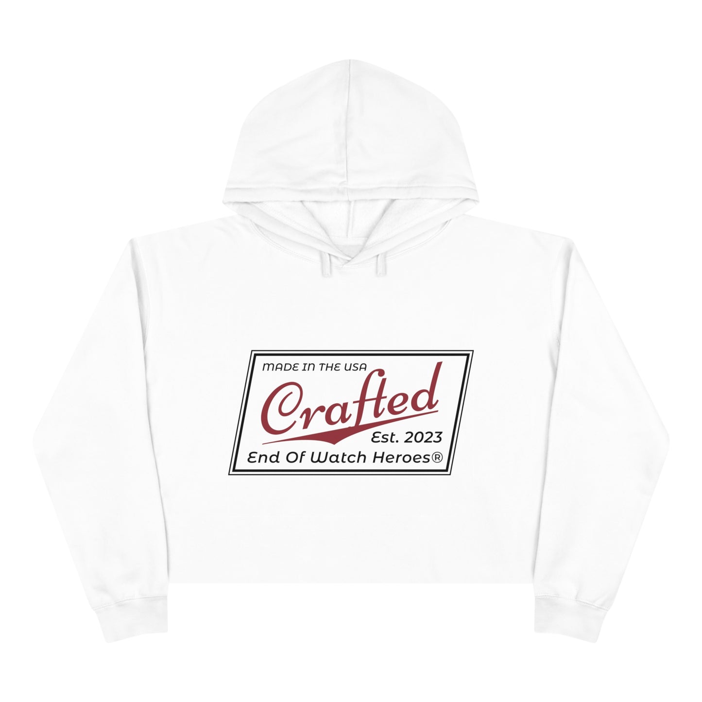 Crafted - Crop Hoodie