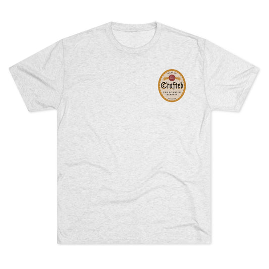 Crafted Unisex Tri-Blend Crew Tee