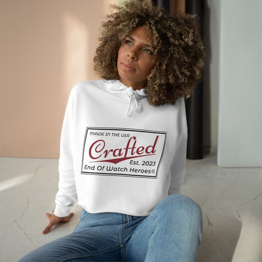 Crafted - Crop Hoodie