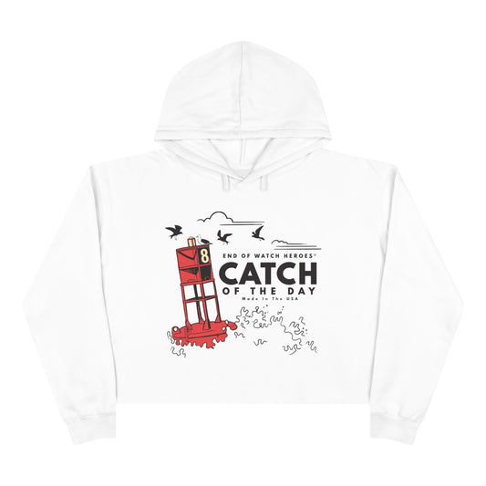 Catch of the Day  -  Crop Hoodie