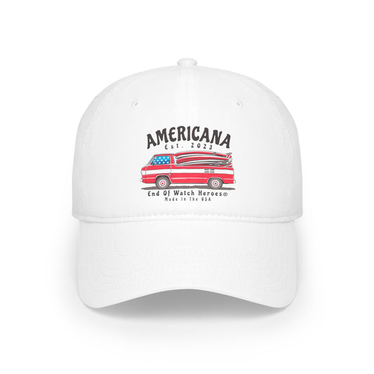AMERICANA Low Profile Baseball Cap