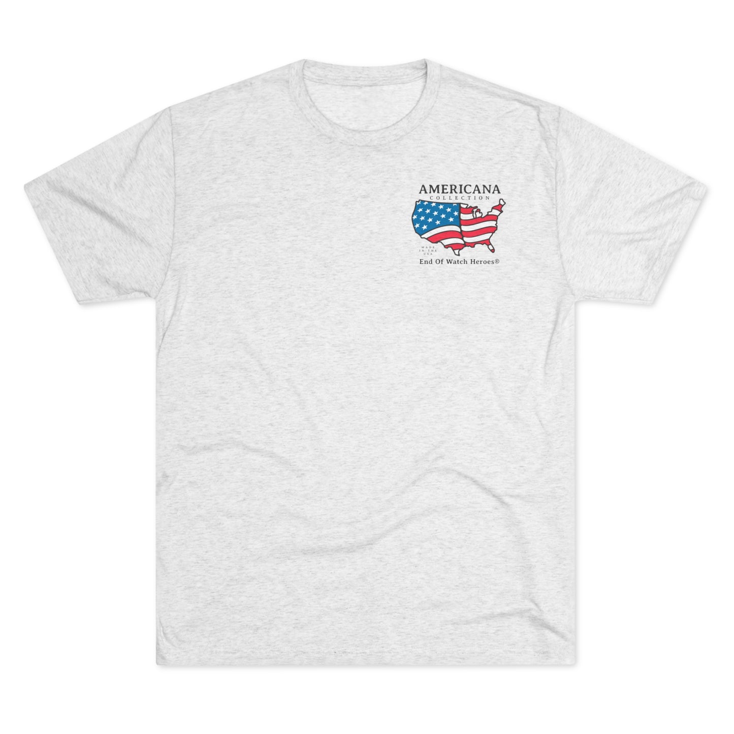 AMERICANA Unisex Tri-Blend Crew Tee