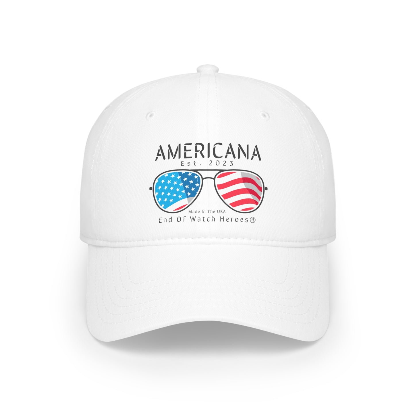 AMERICANA Low Profile Baseball Cap