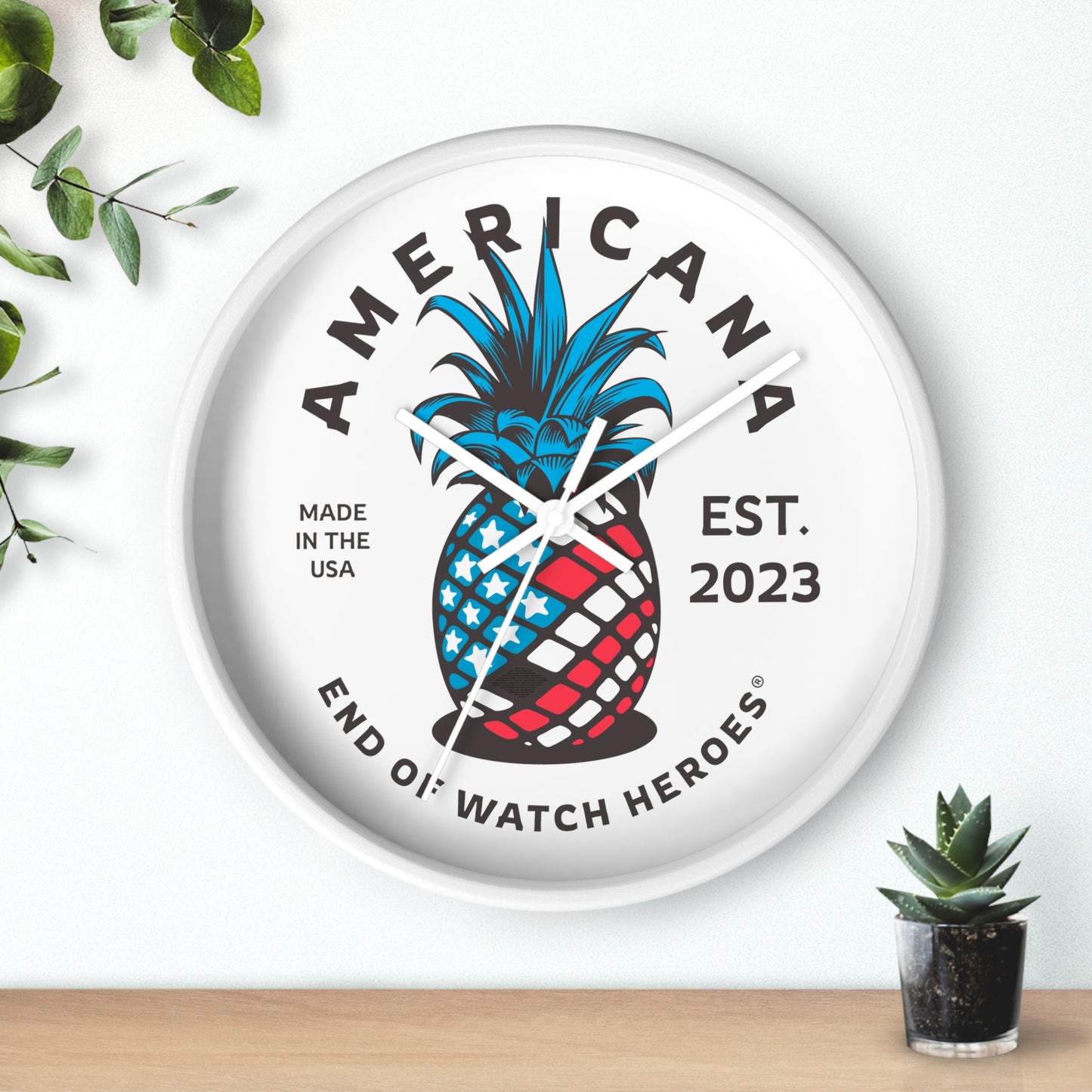 Americana  -  Wall Clock