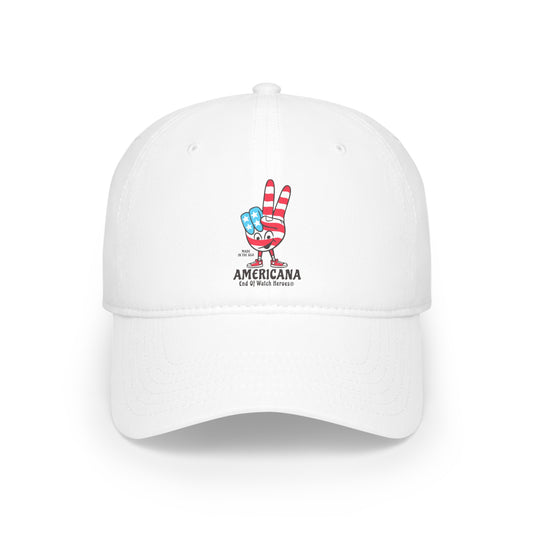 AMERICANA Low Profile Baseball Cap