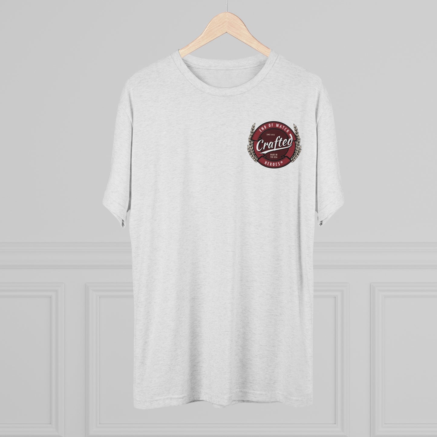 Crafted  -  Unisex Tri-Blend Crew Tee