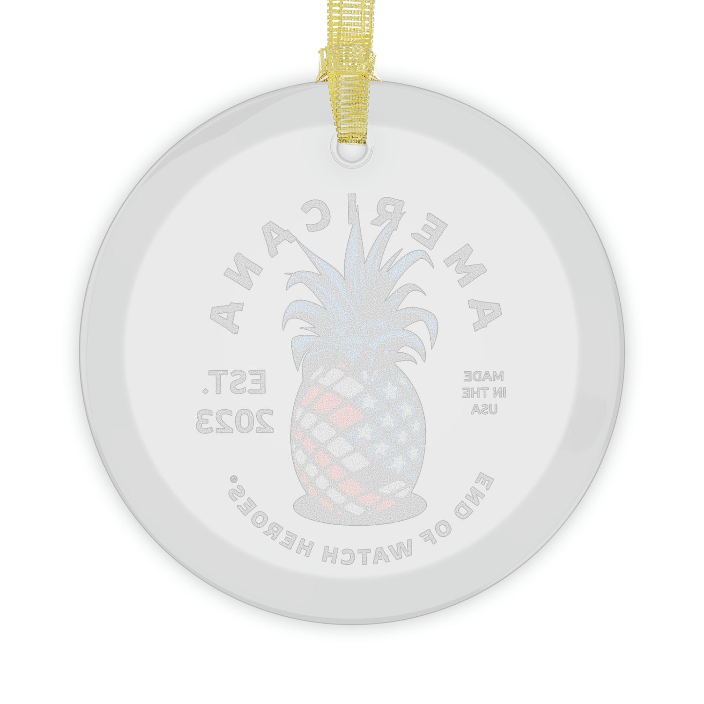 Americana  -  Glass Ornaments