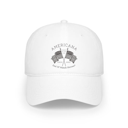 AMERICANA Low Profile Baseball Cap