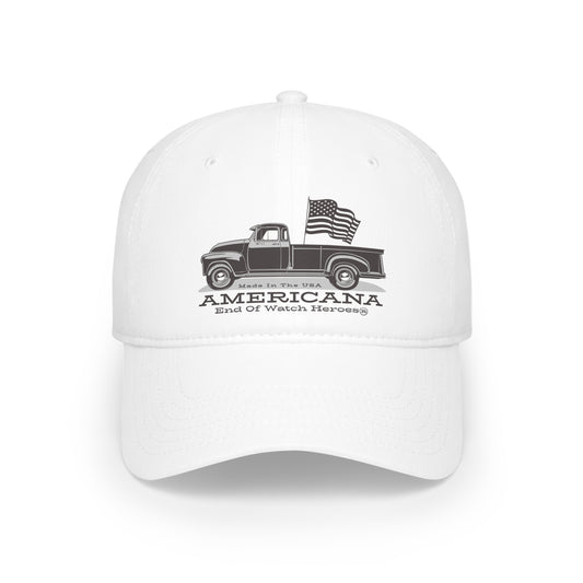 AMERICANA Low Profile Baseball Cap