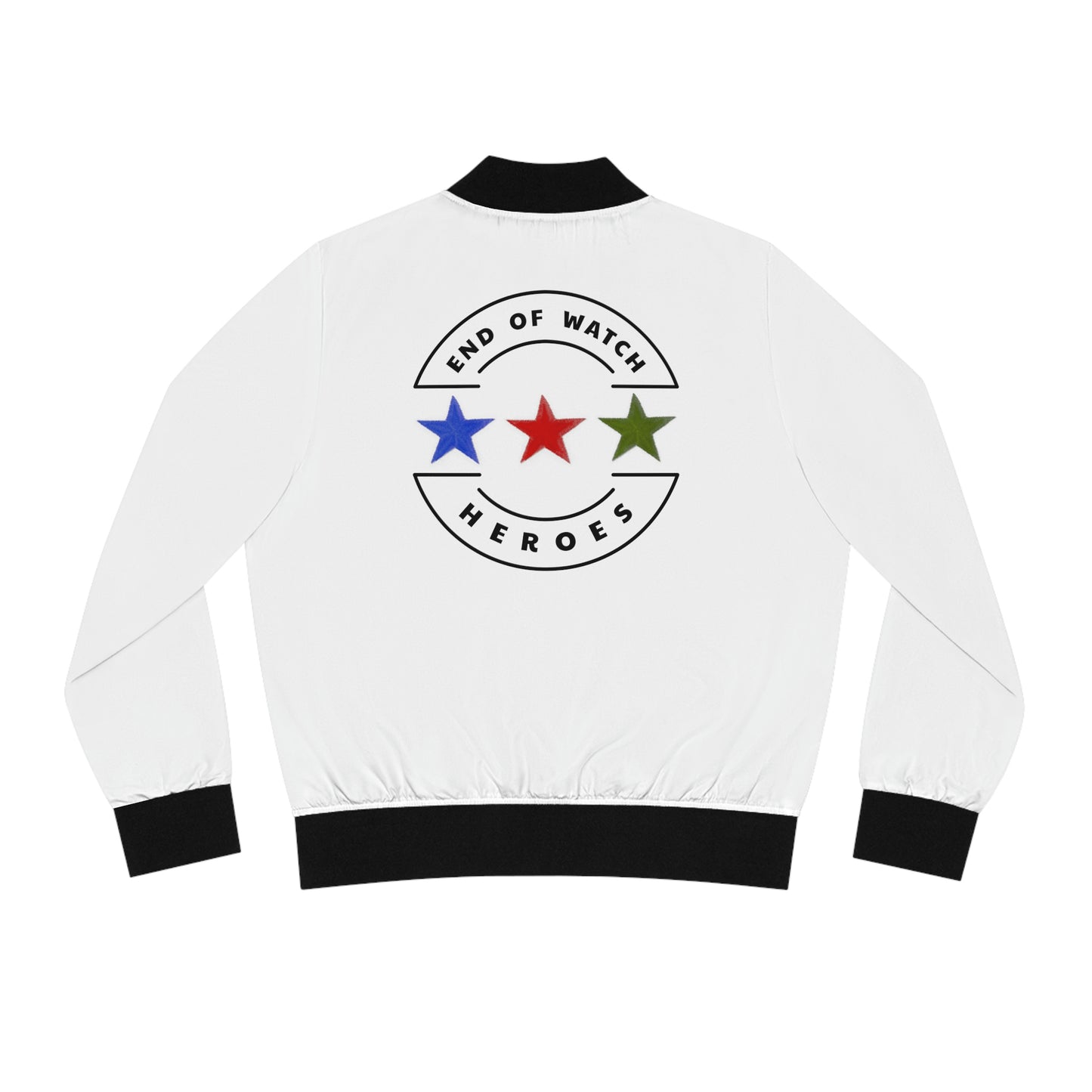 End Of Watch Heroes Women's Bomber Jacket (AOP)