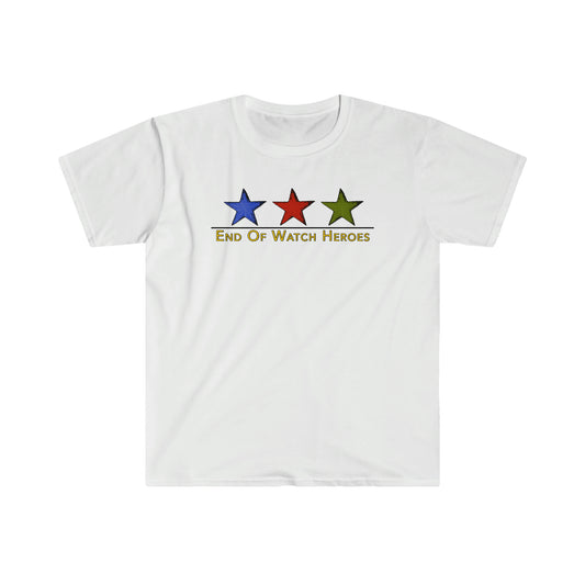 End of Watch Heroes Original Softstyle T-Shirt