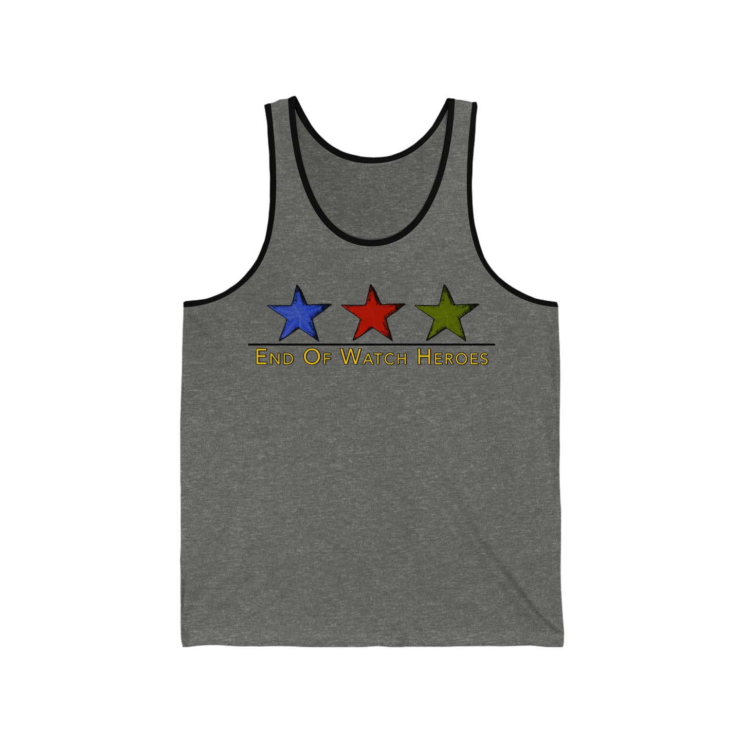 End Of Watch Heroes Original Unisex Jersey Tank