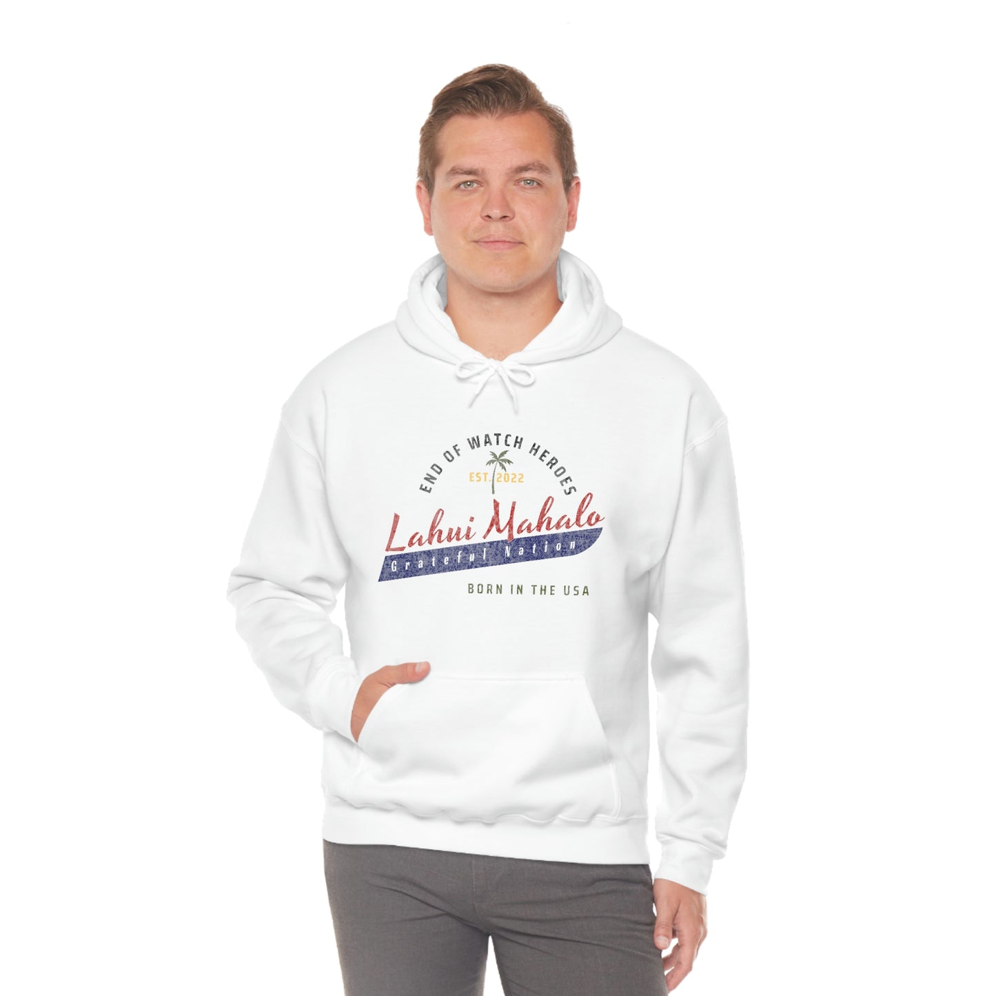 Team Lahui Mahalo * Grateful Nation Hooded Sweatshirt