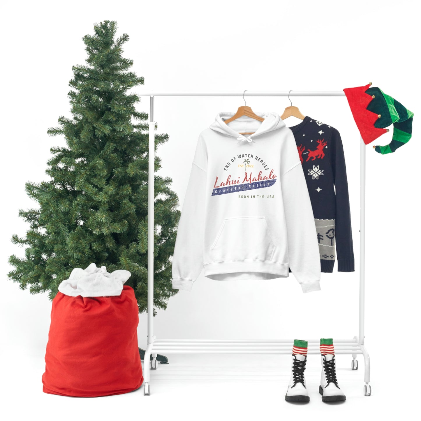 Team Lahui Mahalo * Grateful Nation Hooded Sweatshirt