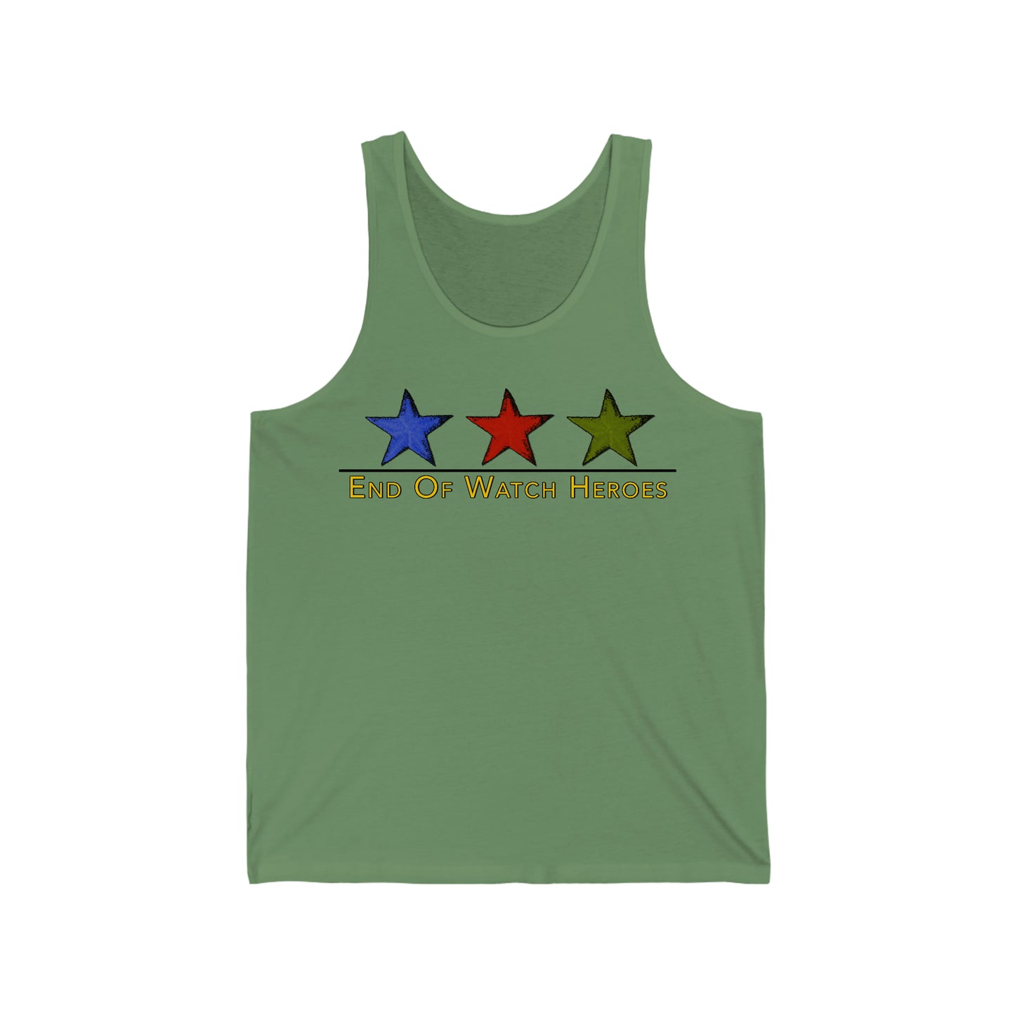 End Of Watch Heroes Original Unisex Jersey Tank