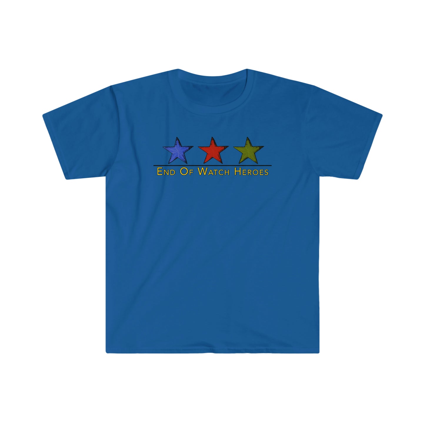 End of Watch Heroes Original Softstyle T-Shirt