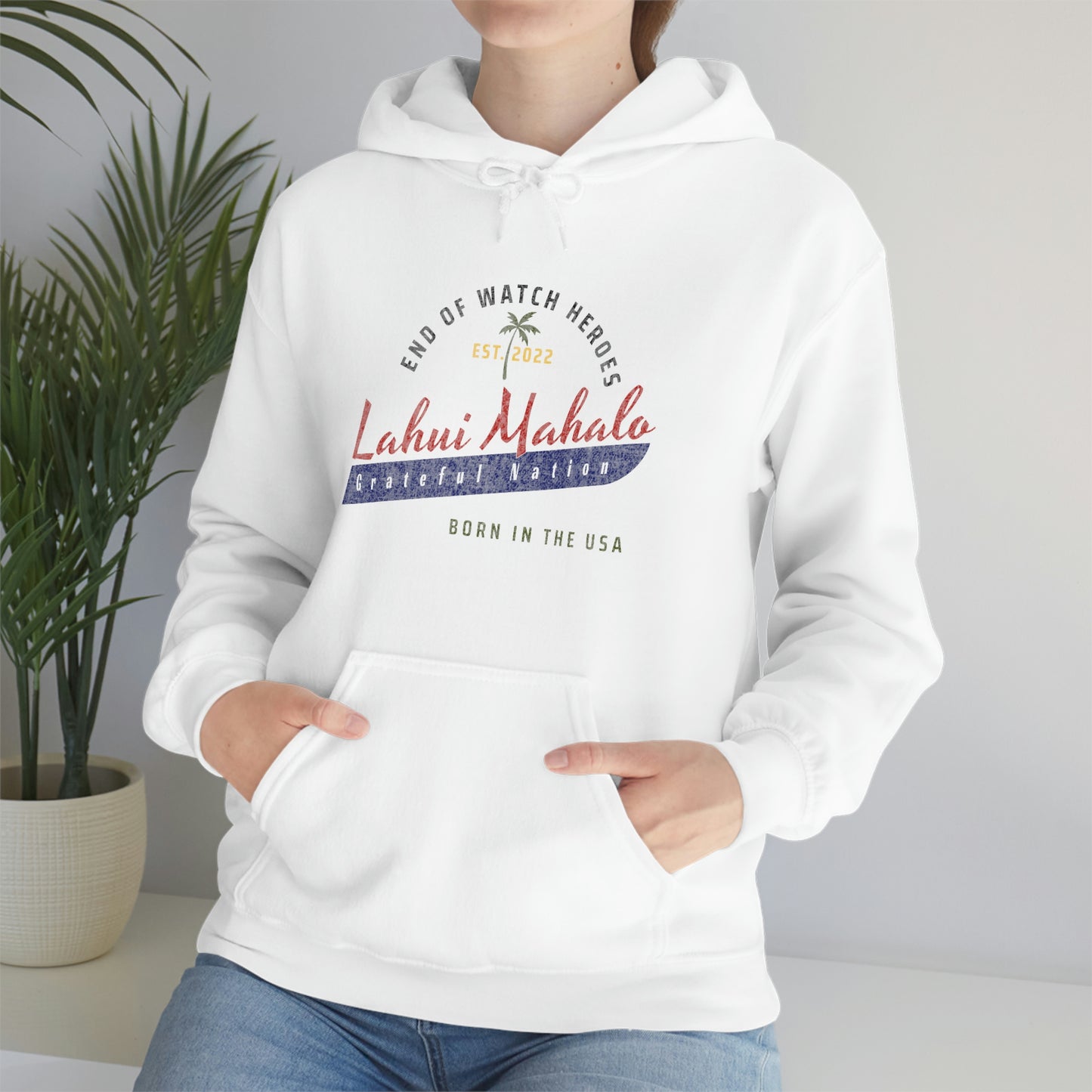 Team Lahui Mahalo * Grateful Nation Hooded Sweatshirt