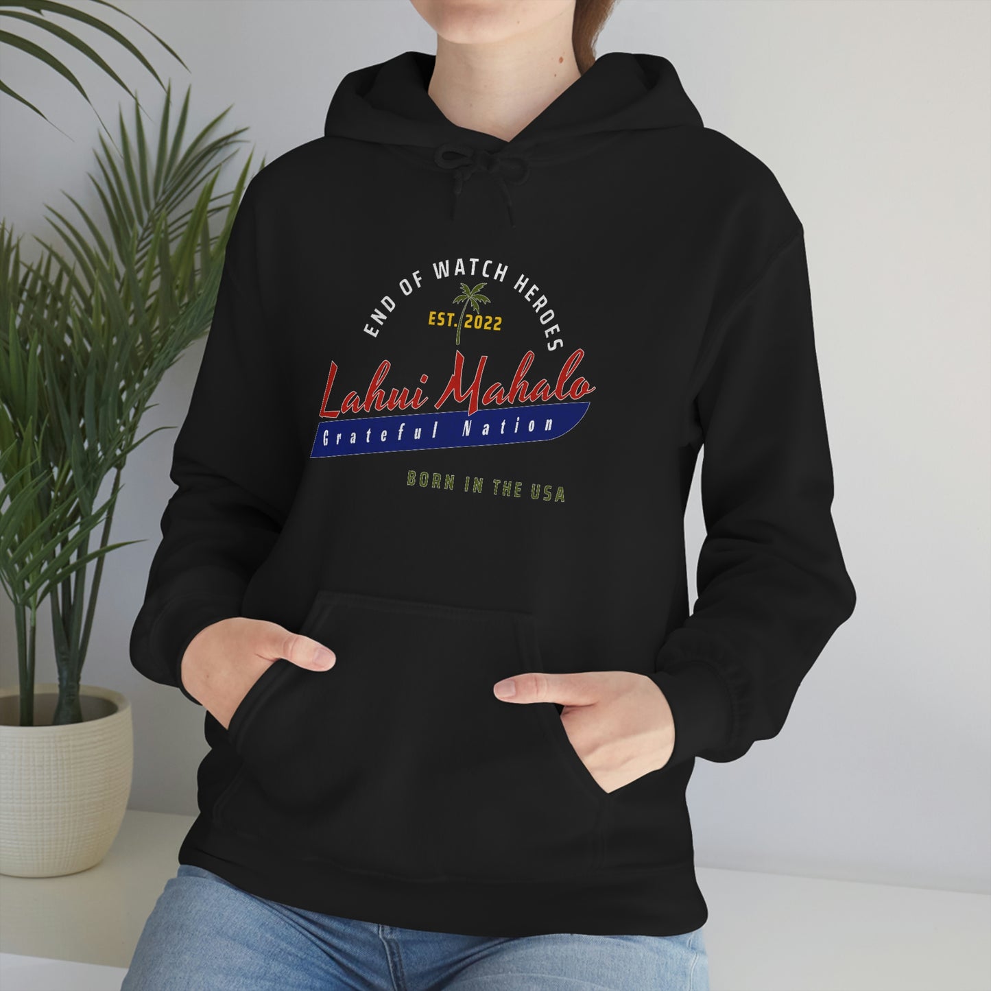 Team Lahui Mahalo * Grateful Nation Hooded Sweatshirt