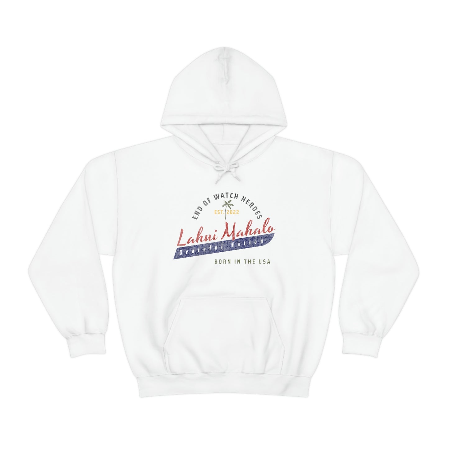 Team Lahui Mahalo * Grateful Nation Hooded Sweatshirt
