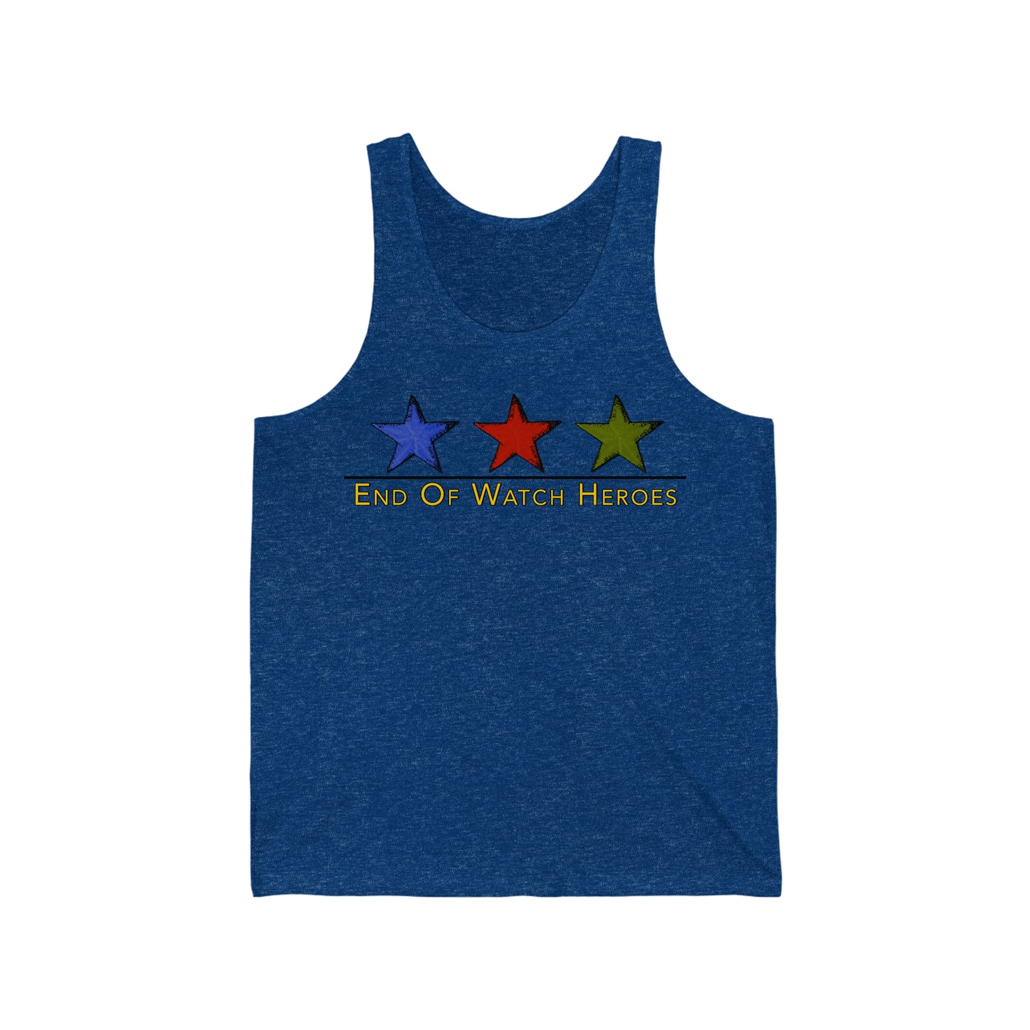 End Of Watch Heroes Original Unisex Jersey Tank