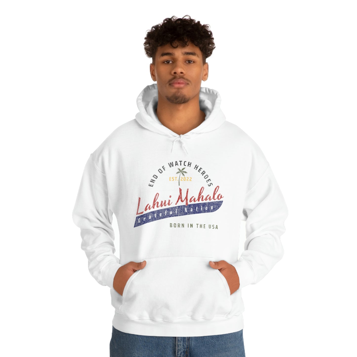 Team Lahui Mahalo * Grateful Nation Hooded Sweatshirt