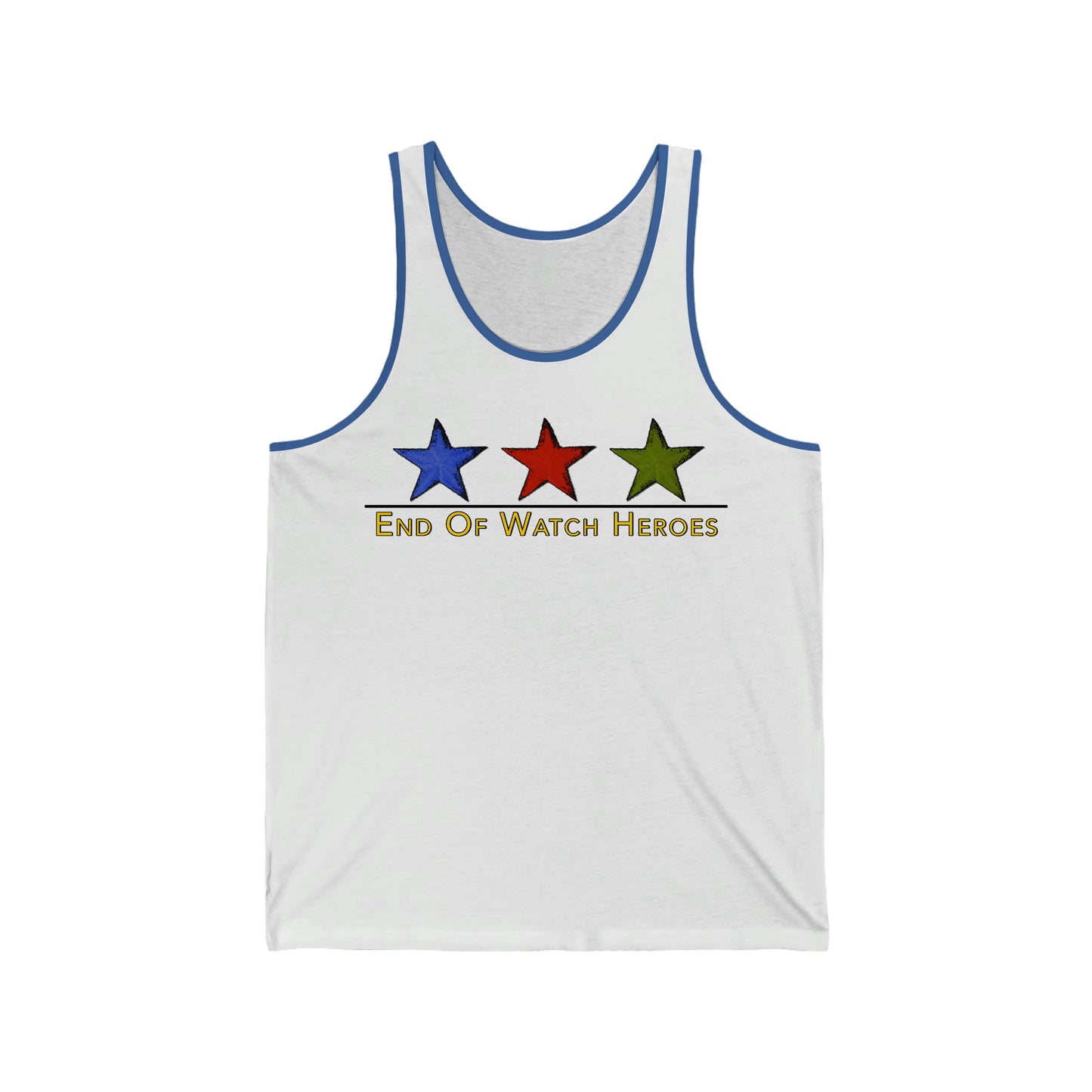 End Of Watch Heroes Original Unisex Jersey Tank