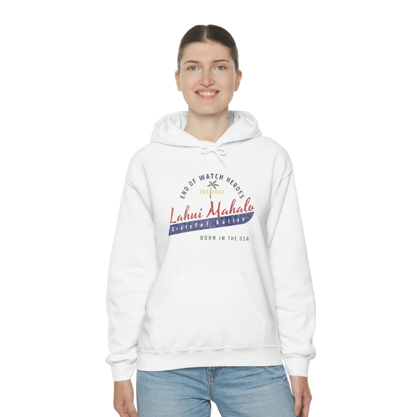 Team Lahui Mahalo * Grateful Nation Hooded Sweatshirt
