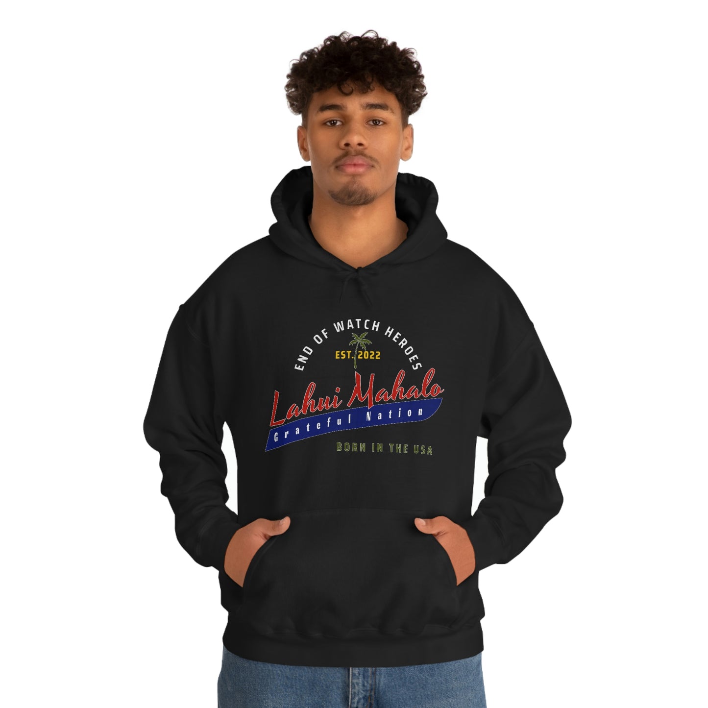 Team Lahui Mahalo * Grateful Nation Hooded Sweatshirt