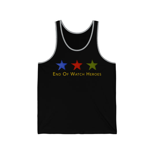 End Of Watch Heroes Original Unisex Jersey Tank