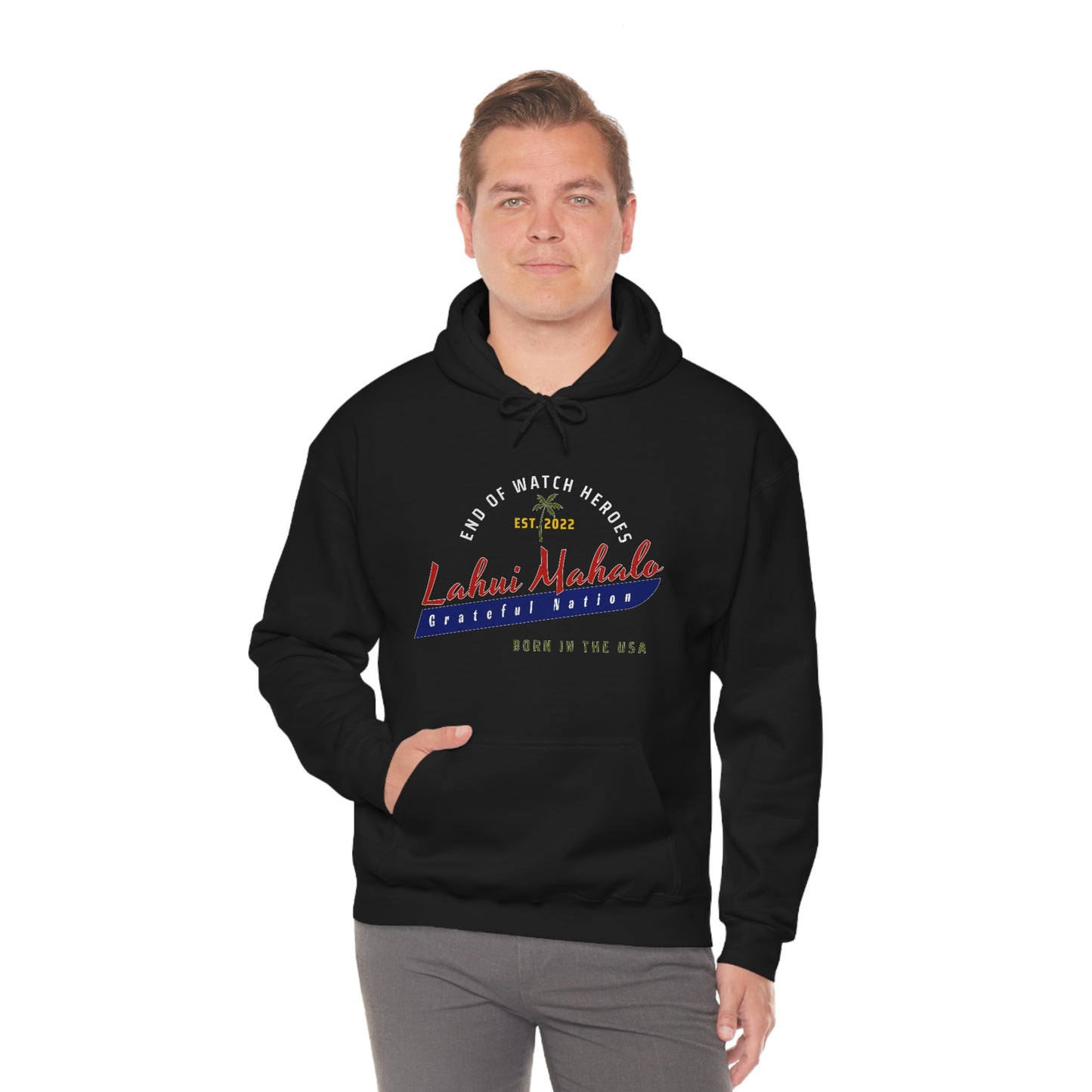 Team Lahui Mahalo * Grateful Nation Hooded Sweatshirt