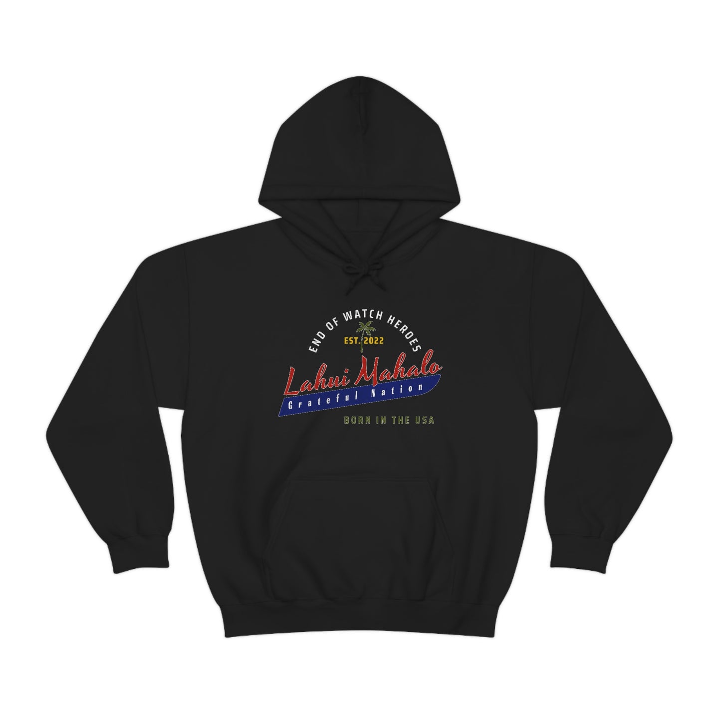 Team Lahui Mahalo * Grateful Nation Hooded Sweatshirt