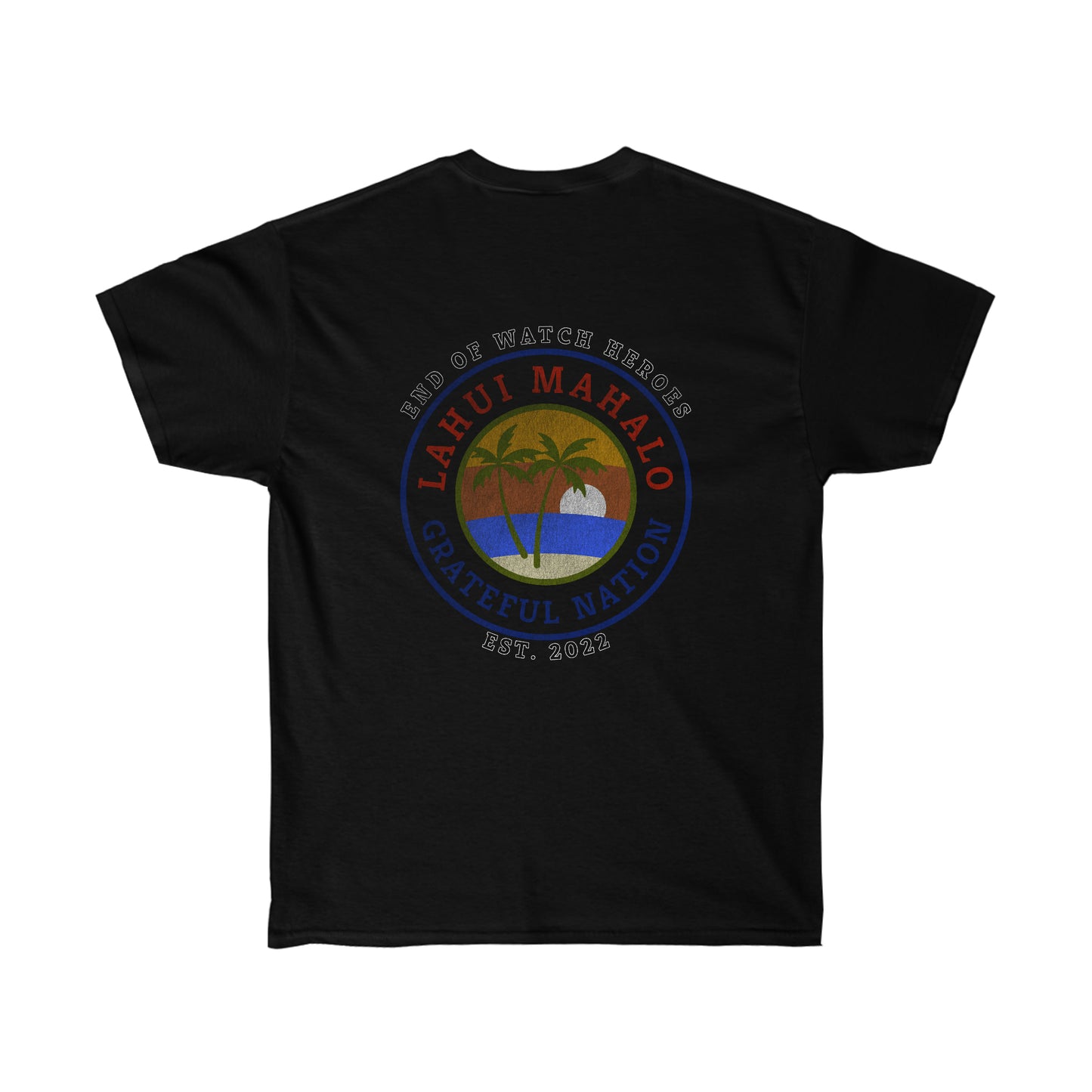 Sunset Lahui Mahalo * Grateful Nation Ultra Cotton T-Shirt