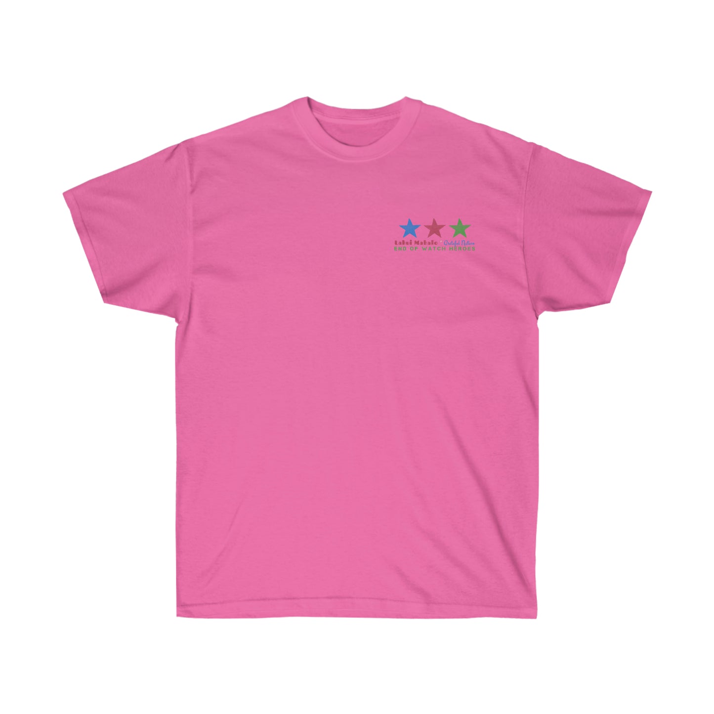 Lahui Mahalo * Grateful Nation Cotton T-Shirt
