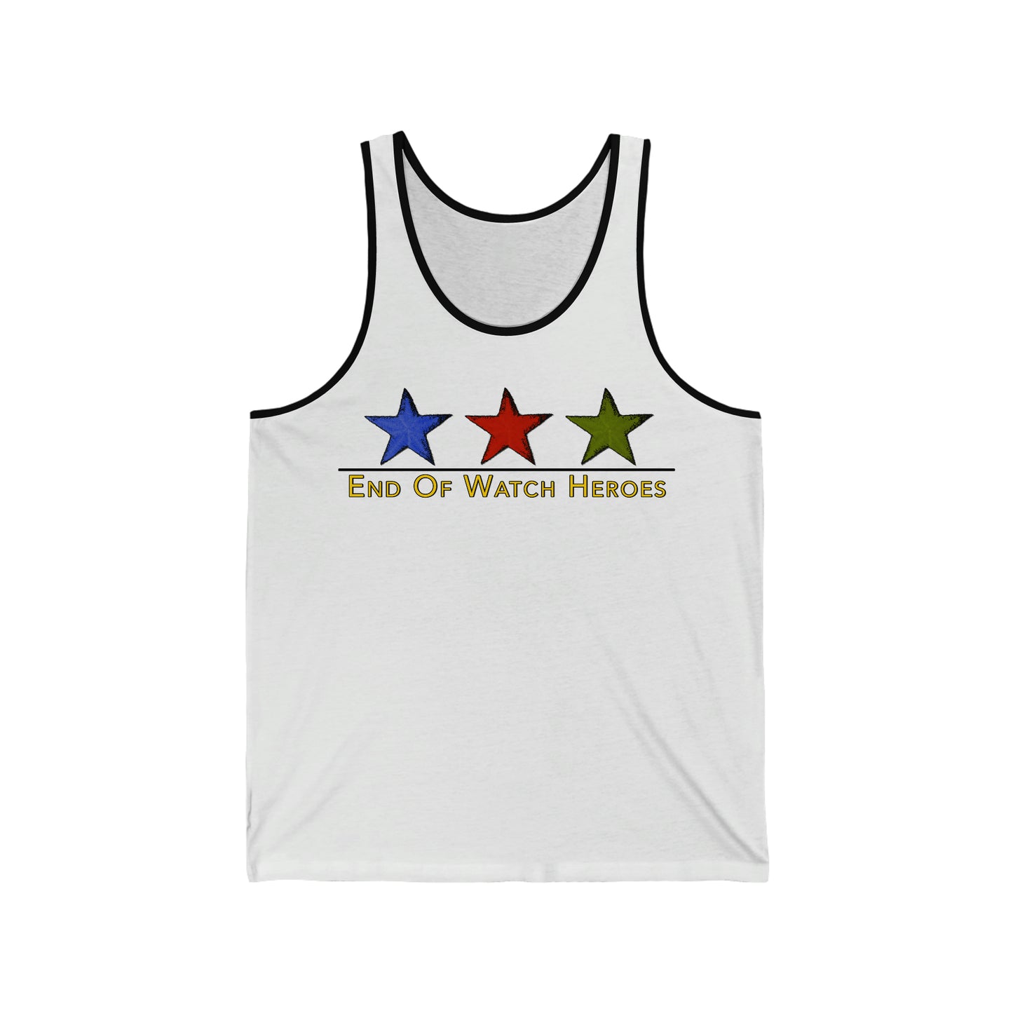 End Of Watch Heroes Original Unisex Jersey Tank
